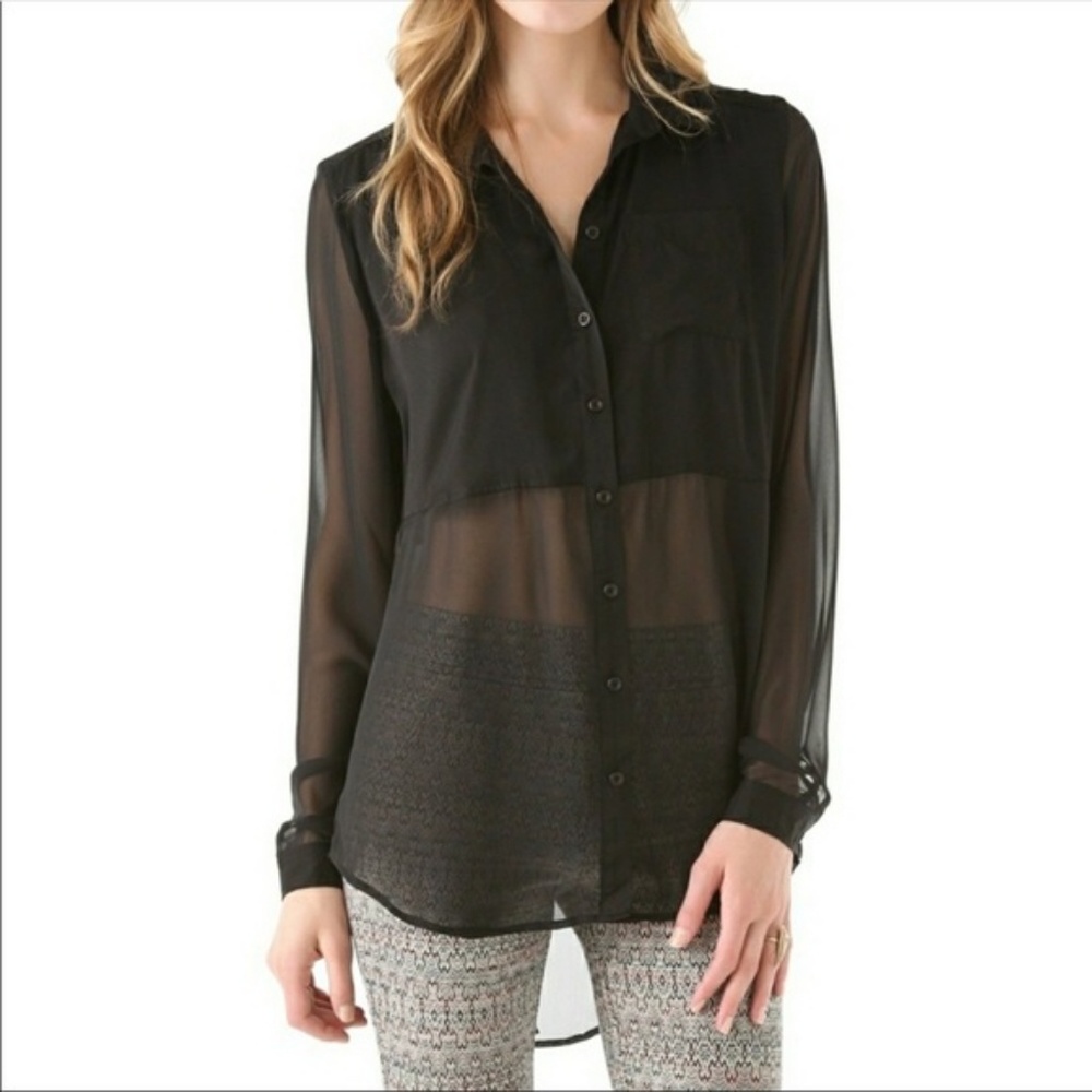 Free People button down 🌸